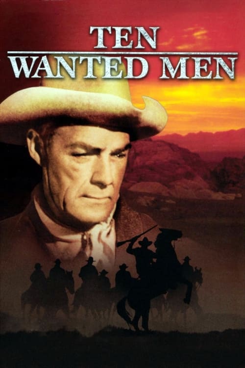 Movie poster for Ten Wanted Men (1955)