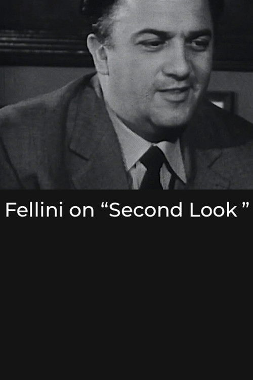 Fellini on “Second Look” poster