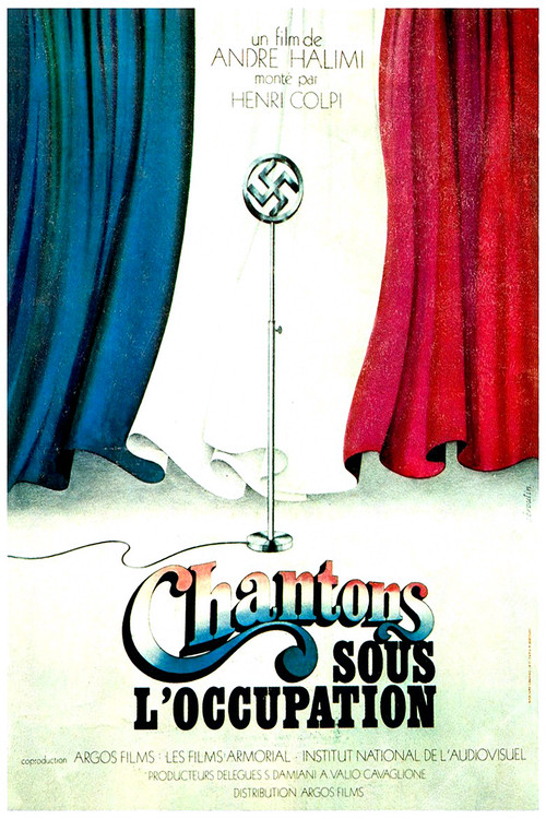 Movie poster for Chantons sous l'occupation (1976)