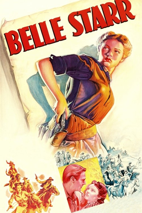 Movie poster for Belle Starr (1941)