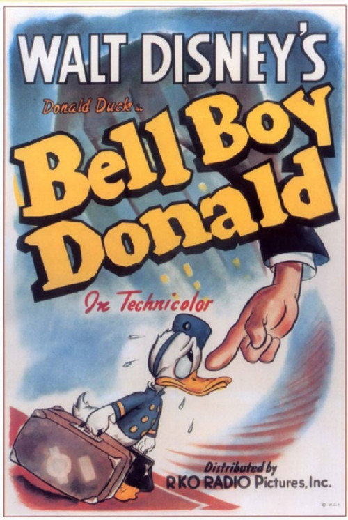 Movie poster for Bellboy Donald (1942)