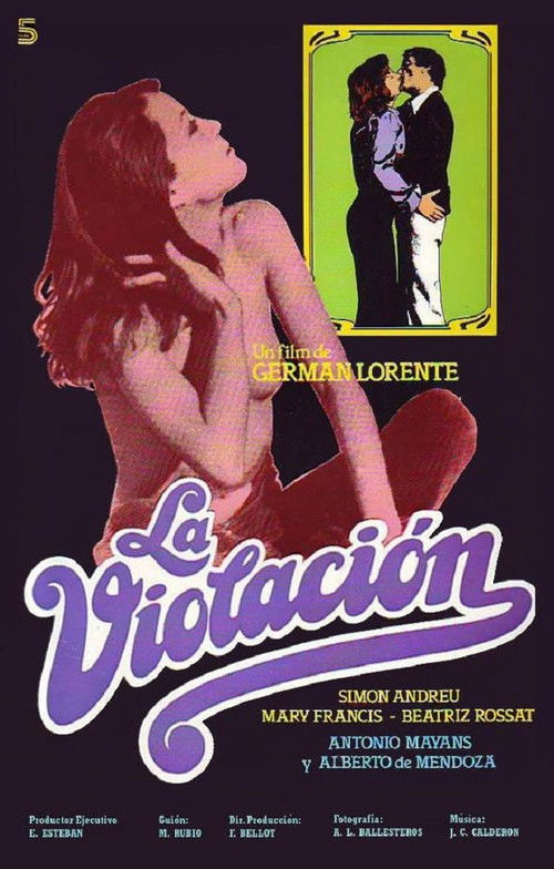 Movie poster for La violación (1977)