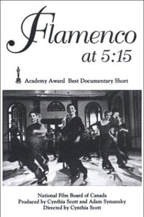 Movie poster for Flamenco at 5:15 (1983)