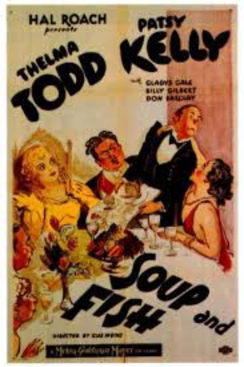 Movie poster for Soup and Fish (1934)