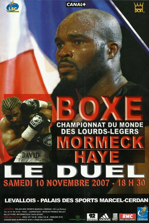 Movie poster for Jean Marc Mormeck vs. David Haye (2007)