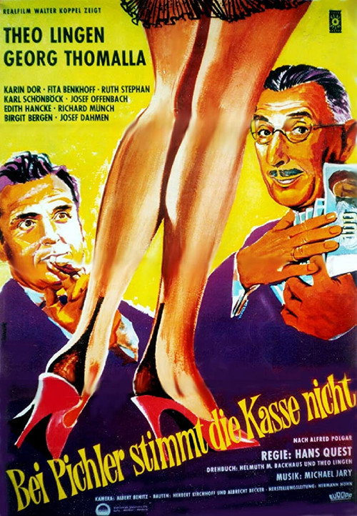 Movie poster for Bei Pichler stimmt die Kasse nicht (1961)