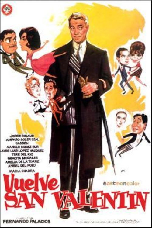 Movie poster for Vuelve San Valentín (1962)