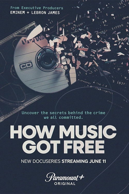 Movie poster for How Music Got Free (2024)