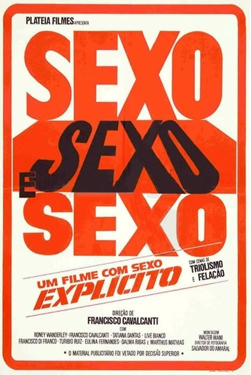 Movie poster for Sexo, Sexo e Sexo (1984)