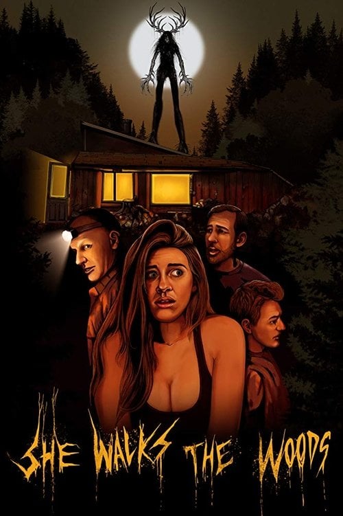 Movie poster for She Walks the Woods (2019)