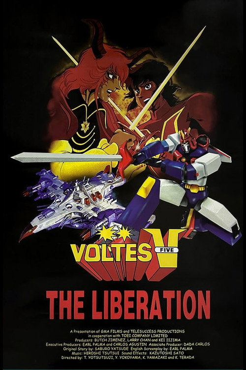 Movie poster for Voltes 5 - The Liberation (1999)