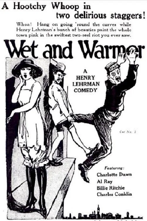 Movie poster for Wet and Warmer (1920)