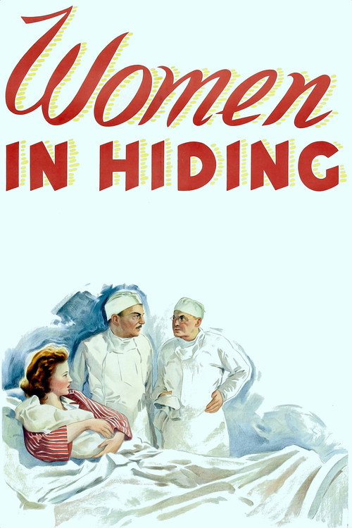 Movie poster for Women in Hiding (1940)