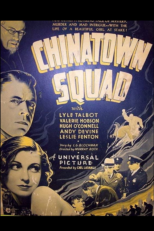 Movie poster for Chinatown Squad (1935)