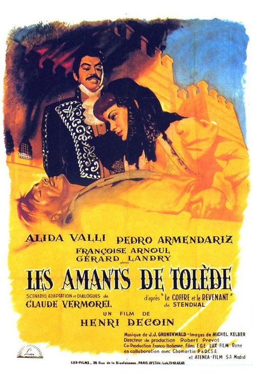 Movie poster for The Lovers of Toledo (1953)