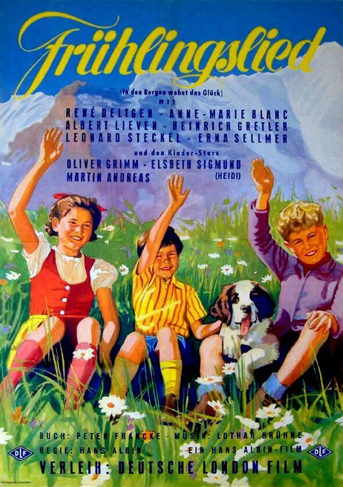 Movie poster for Little Friends (1954)