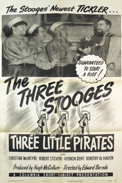 Movie poster for Three Little Pirates (1946)