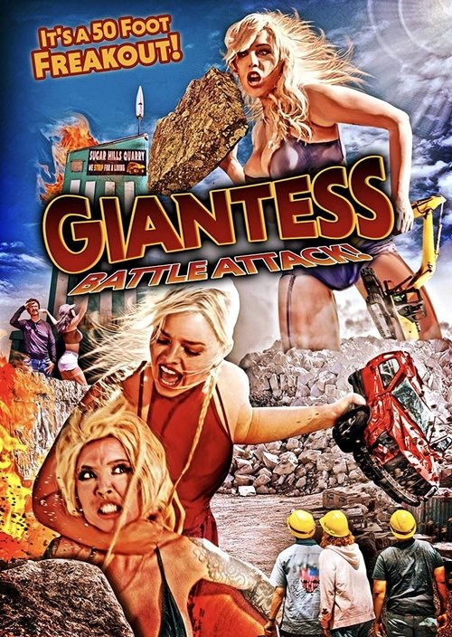 Movie poster for Giantess Battle Attack! (2022)