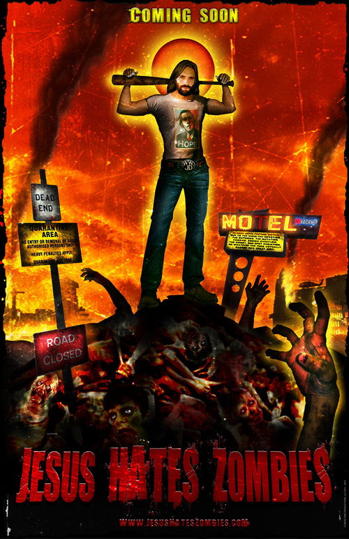 Movie poster for Jesus Hates Zombies