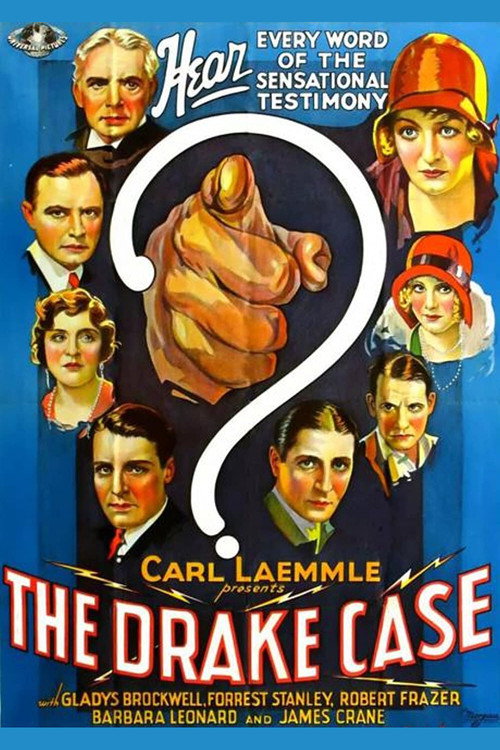 Movie poster for The Drake Case (1929)