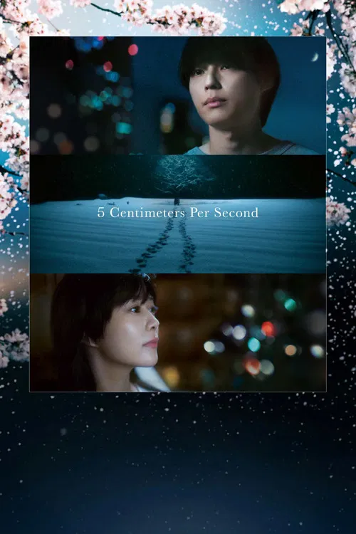 Movie poster for 5 Centimeters per Second (2025)