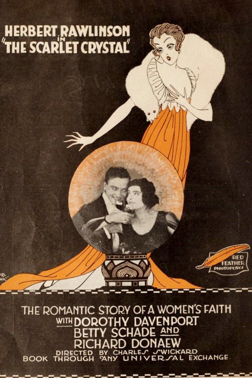 Movie poster for The Scarlet Crystal (1917)