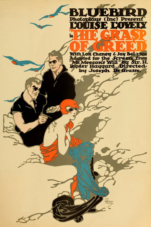 Movie poster for The Grasp of Greed (1916)