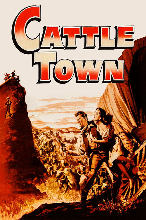 Movie poster for Cattle Town (1952)