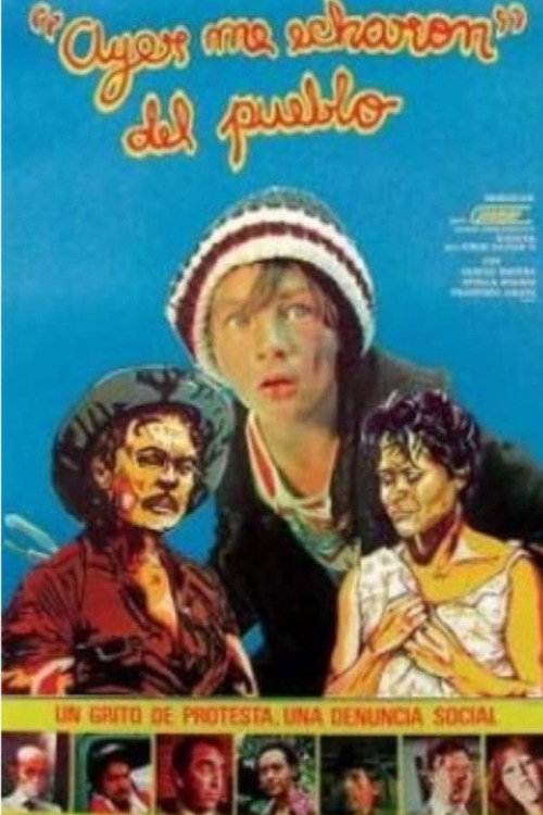 Movie poster for Ayer me echaron del Pueblo (1982)