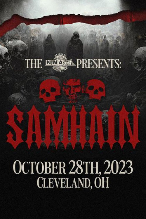 Movie poster for NWA Samhain (2023)