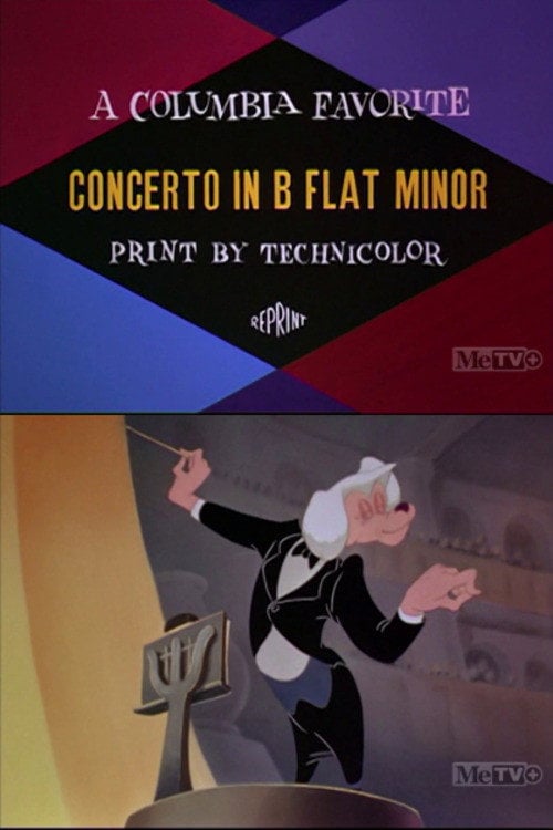 Movie poster for Concerto in B Flat Minor (1942)