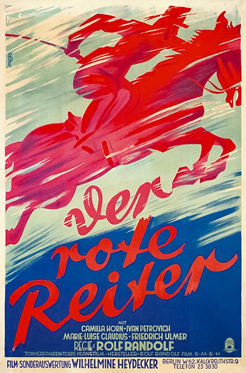 Movie poster for The Red Rider (1935)
