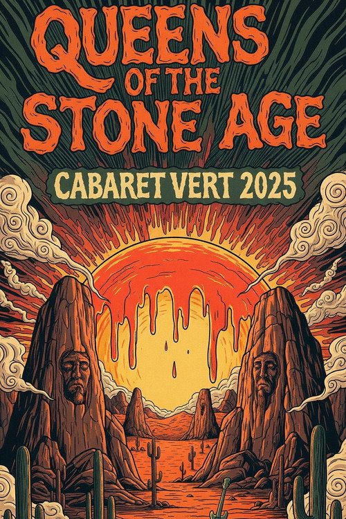 Movie poster for Queens of the Stone Age - Cabaret Vert 2025 (2025)