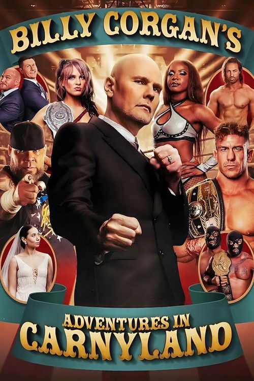 Series poster for Billy Corgan's Adventures in Carnyland (2024)