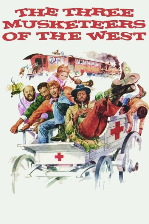 Movie poster for The Three Musketeers of the West (1973)