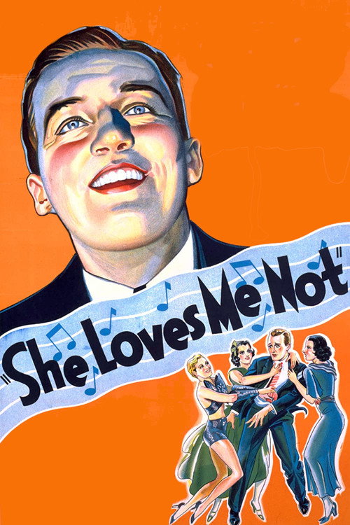 Movie poster for She Loves Me Not (1934)