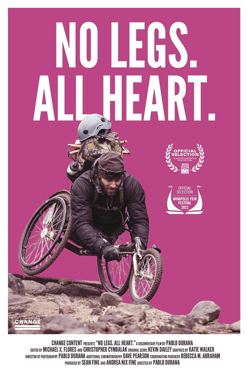 Movie poster for No Legs. All Heart. (2023)