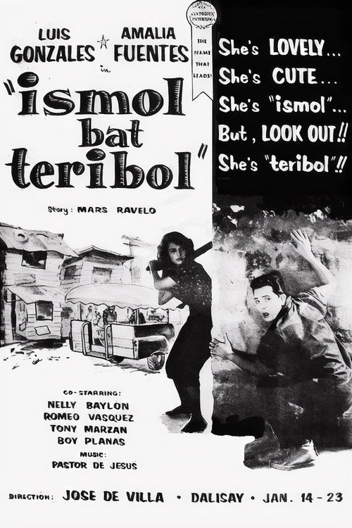 Movie poster for Ismol Bat Teribol (1957)