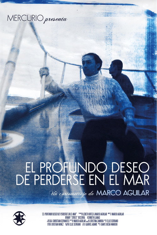 Movie poster for El profundo deseo de perderse en el mar (2025)