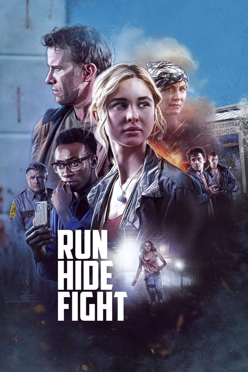 Movie poster for Run Hide Fight (2021)
