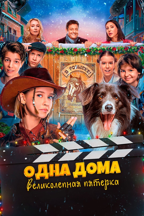 Movie poster for Home Alone. The Magnificent Five (2024)