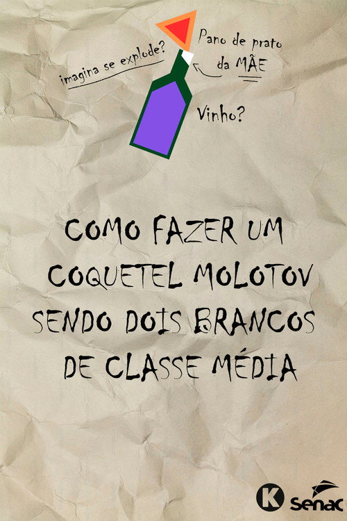 Movie poster for Como fazer um molotov sendo dois brancos de classe média (2023)