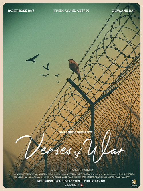 Movie poster for Verses of War (2022)