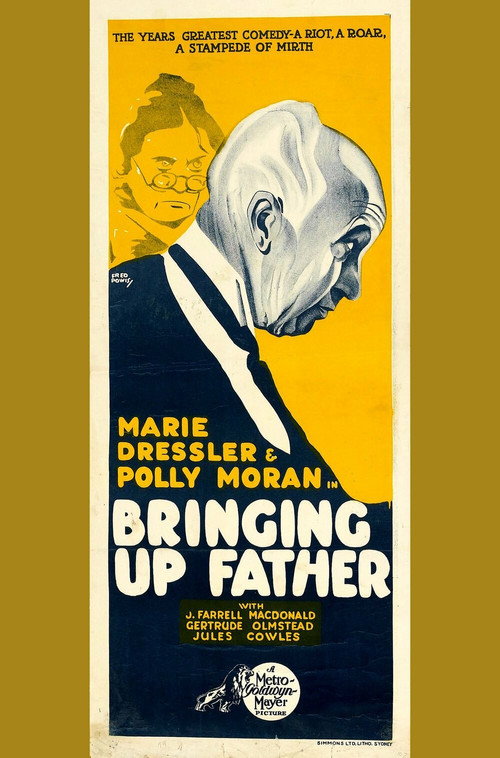 Movie poster for Bringing Up Father (1928)