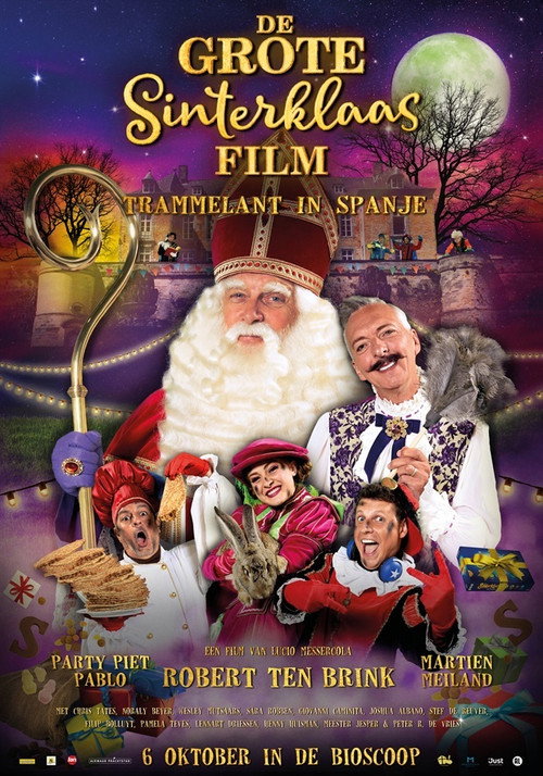 Movie poster for De Grote Sinterklaasfilm: Trammelant in Spanje (2021)