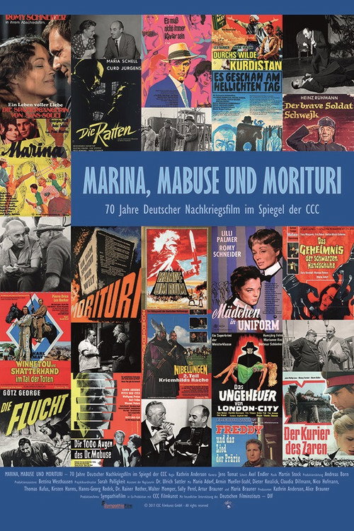 Movie poster for Marina, Mabuse und Morituri (2017)