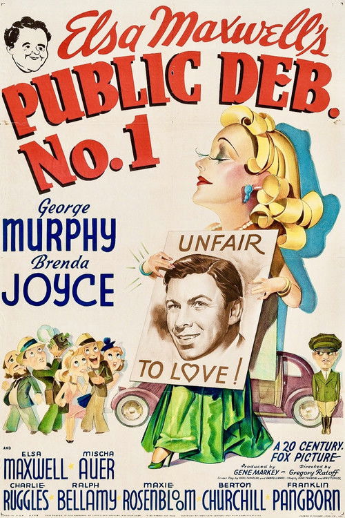 Movie poster for Public Deb No. 1 (1940)