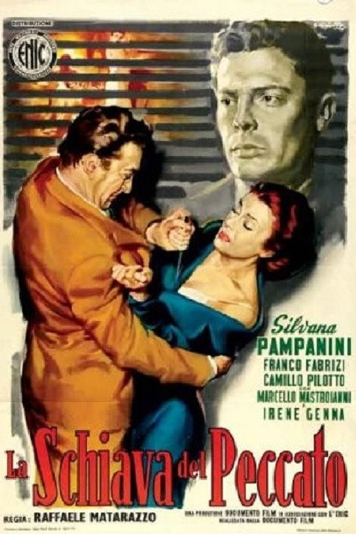 Movie poster for The Slave of Sin (1954)