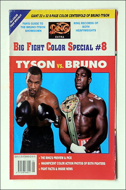 Movie poster for Mike Tyson vs Frank Bruno (1989)