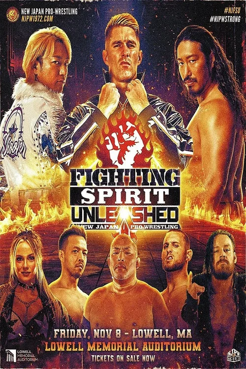 Movie poster for NJPW Fighting Spirit Unleashed 2024 (2024)
